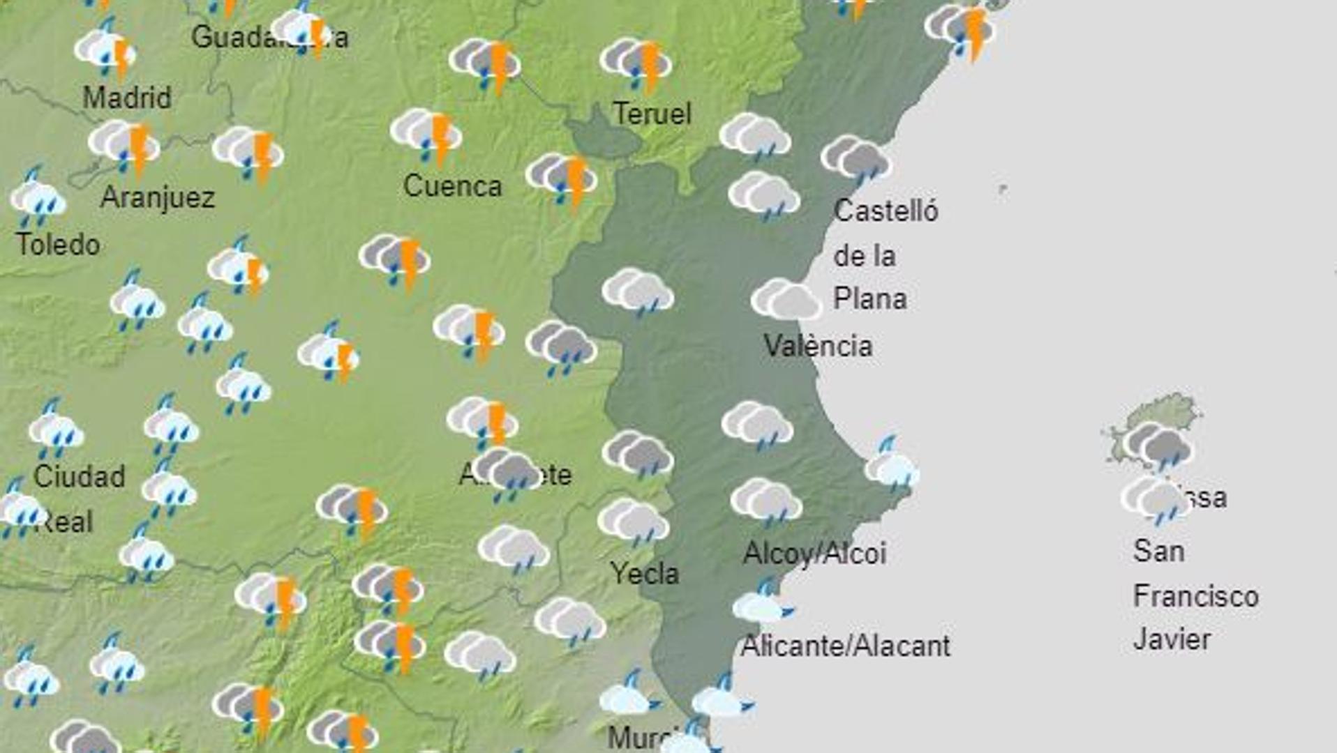 Aemet Previsión del tiempo para el puente de diciembre en la